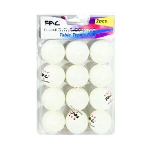 12pk Table Tennis Ball in Clamp Pack
