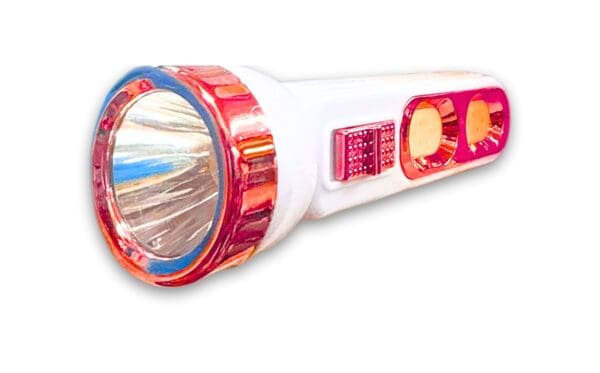 5" x 1.5" Rechargeable Flashlight in Clear Pouch - Image 3