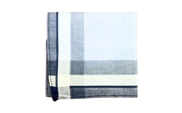 Colored Men's Handkerchief w/ Stripes - Image 2