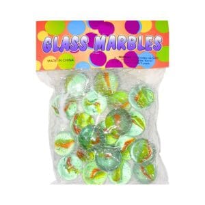 20pk 25mm Cat Eye Marbles