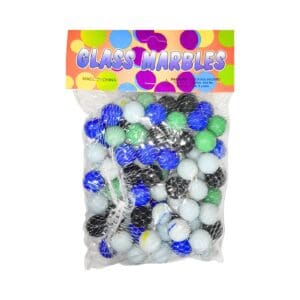 500g 16mm Milky Glass Marbles