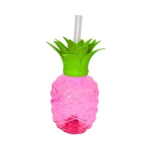 5" Plastic Sipper 'Pineapple'