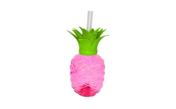 5" Plastic Sipper 'Pineapple'