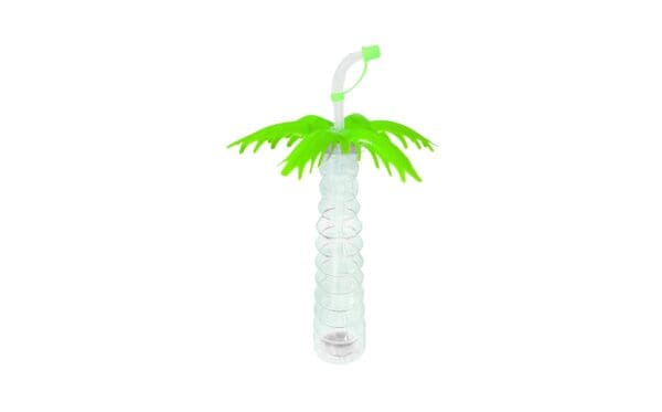 10.75" Plastic Sipper 'Palm Tree' - Image 4
