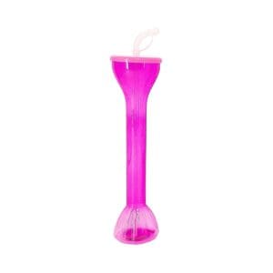 13" x 3" Colored Plastic Sipper