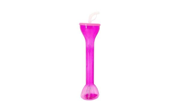 13" x 3" Colored Plastic Sipper