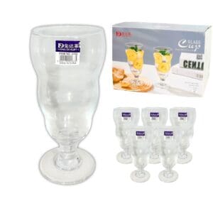 6pc 450ml Sundae Glass