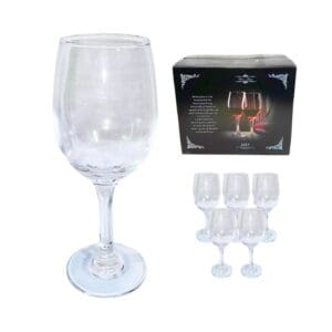 6pk 2.5" x 8" Wine Glass