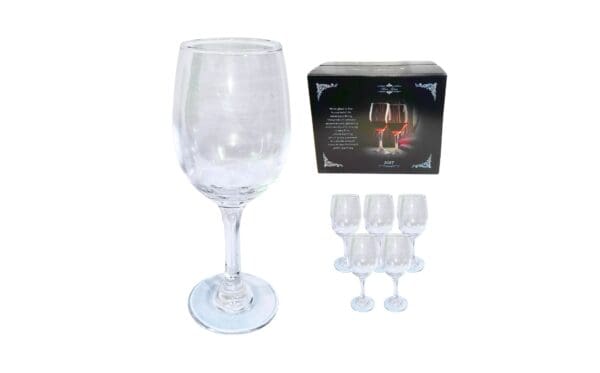 6pk 2.5" x 8" Wine Glass