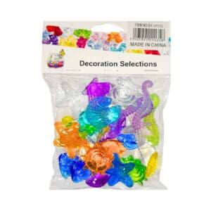 100g Plastic Ocean Shapes