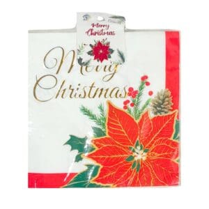 20pk Napkin 'Christmas'