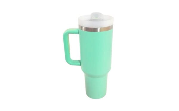 10.5" x 4" Stainless Steel Mug w/ Side Handle - Image 2