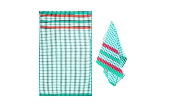 16.5" x 26.5" Checkered Dish Cloth - Image 3