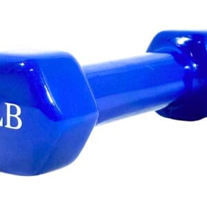 2lb Rubber Coated Dumbbell (Blue)