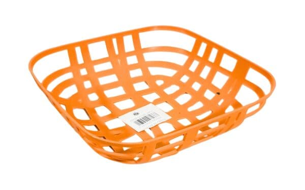 8.75" Square Plastic Food Basket - Image 3