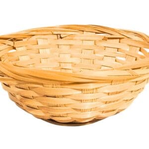 22cm Round Wicker Basket