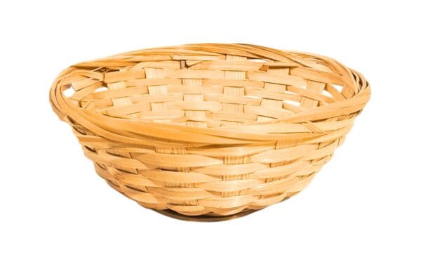 22cm Round Wicker Basket