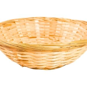 16cm Round Wicker Basket