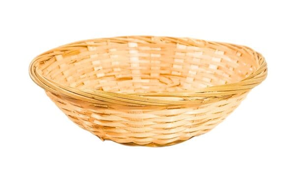 16cm Round Wicker Basket