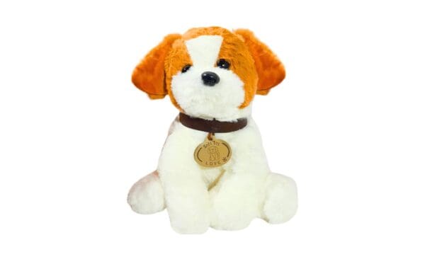 8" (20cm) 2 Tone Plush Dog