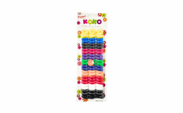 72pc Asst Baby Hair O's