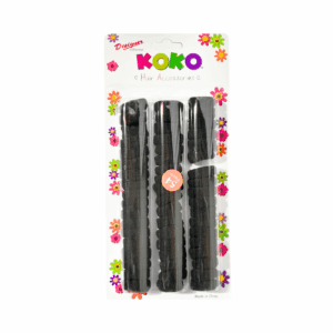 54pc Black Hair O's