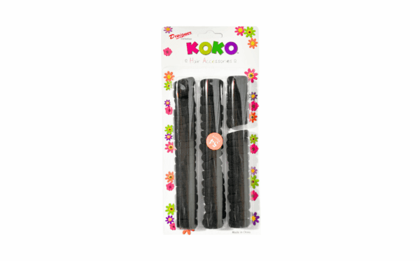 54pc Black Hair O's