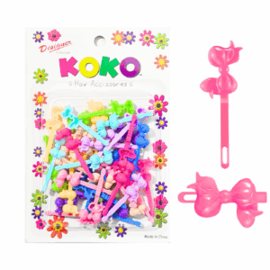 Bright Color Baby Ribbon Barrettes