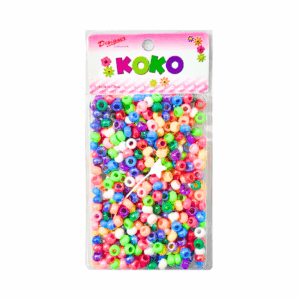 1000pc AB Color Round Hair Beads
