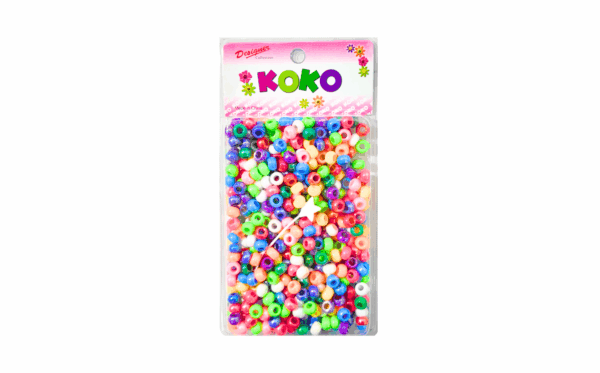 1000pc AB Color Round Hair Beads