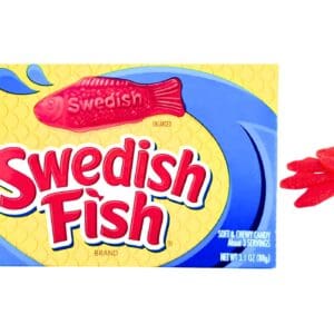 3.1oz Soft Chewy Candy in Box 'Swedish Fish'