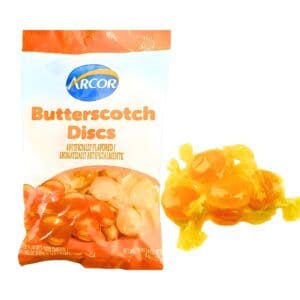 8oz Butterscotch Discs 'Arcor'