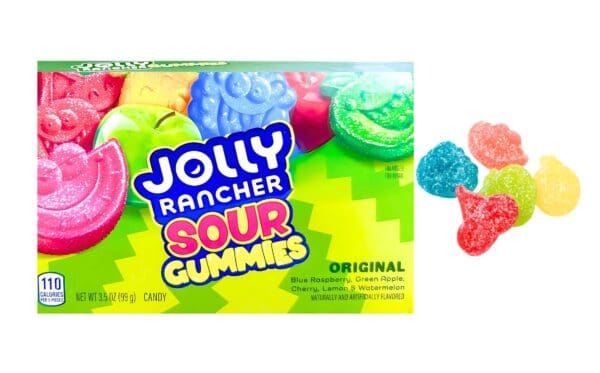 3.5oz Sour Gummies in Box 'Jolly Rancher'