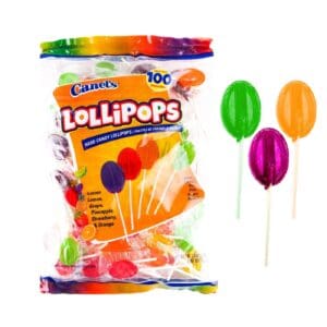 100ct Fiesta Lollipops 'Canels'