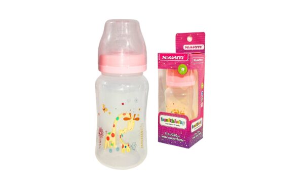 11oz Wide Mouth Plastic Baby Bottle - Image 3