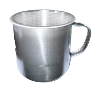 8cm x 9cm Metal Cup