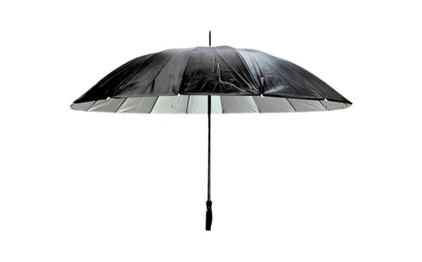 34.5" Black Automatic Golf Umbrella (46" Diameter)