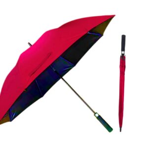 37" Solid Color Golf Umbrella w/ Foam Handle (44" Diameter)