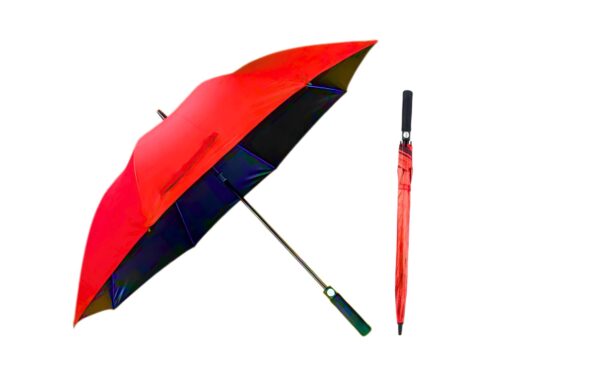 37" Solid Color Golf Umbrella w/ Foam Handle (44" Diameter) - Image 2