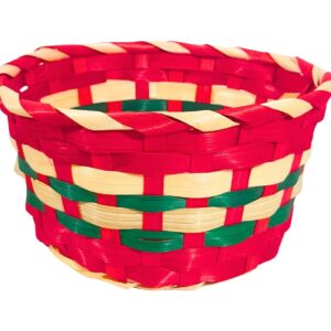 19cm x 10cm Colored Wicker Basket