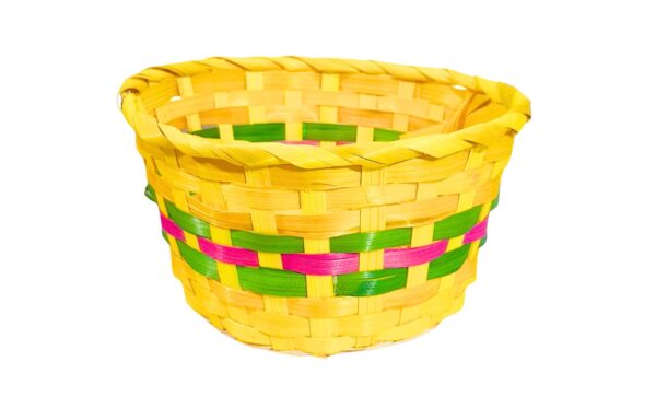 19cm x 10cm Colored Wicker Basket - Image 2