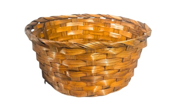 23cm x 10cm Round Wicker Basket