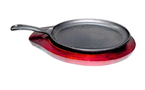 26cm Metal Iron Plate w/ Handle