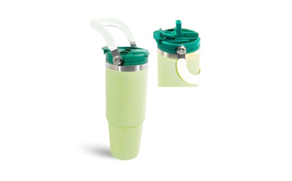 30oz Stainless Steel Vacuum Insulated Mug w/ Bucket Handle - Image 2