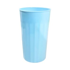 4pk 3" x 5" Plastic Tumblers w/ Vertical Ridges