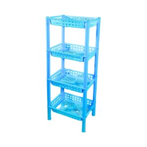 8.25" x 11" 4 Tier Rectangular Plastic Shelf