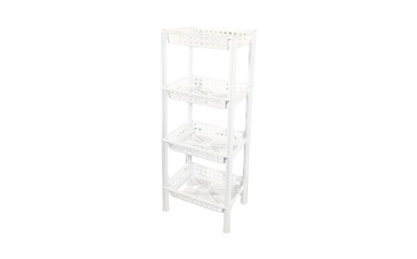 8.25" x 11" 4 Tier Rectangular Plastic Shelf - Image 2