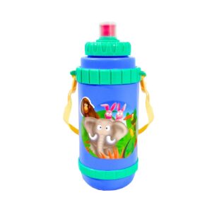 Printed Kid's Water Bottle w/ Sipper Top