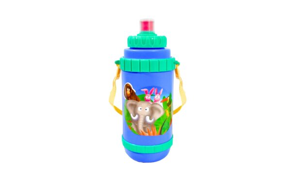 Printed Kid's Water Bottle w/ Sipper Top