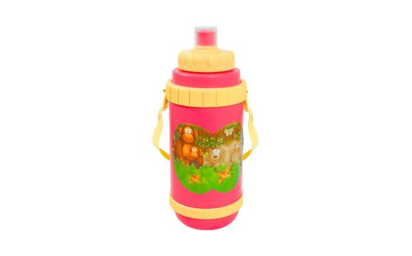 Printed Kid's Water Bottle w/ Sipper Top - Image 2